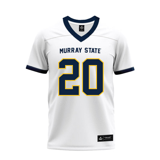 Murray State - NCAA Football : Chavaris Dumas - White Premium Football Jersey