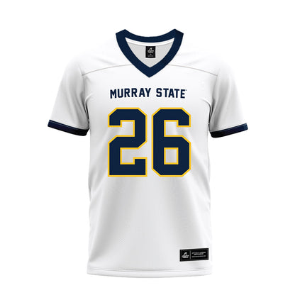 Murray State - NCAA Football : Rett Hemphill - White Premium Football Jersey-0