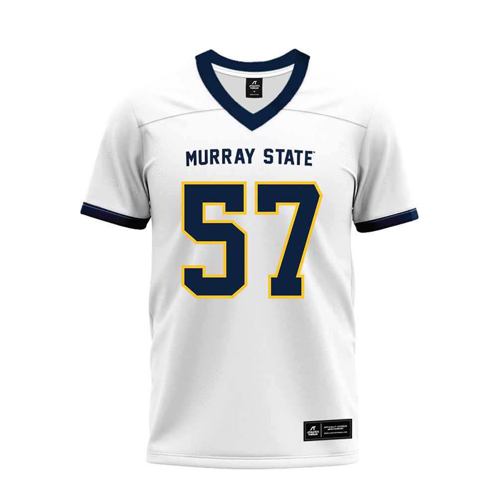 Murray State - NCAA Football : Garrett Sanford - White Premium Football Jersey-0