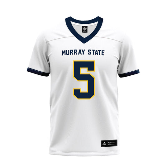 Murray State - NCAA Football : Conlee Crossno - White Premium Football Jersey-0