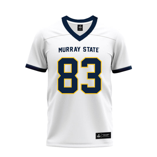 Murray State - NCAA Football : Harrison Spencer - White Premium Football Jersey-0