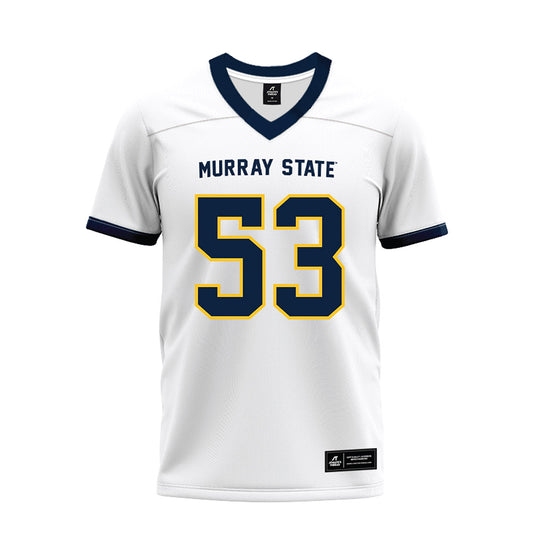 Murray State - NCAA Football : Jordan Sonnabend - White Premium Football Jersey