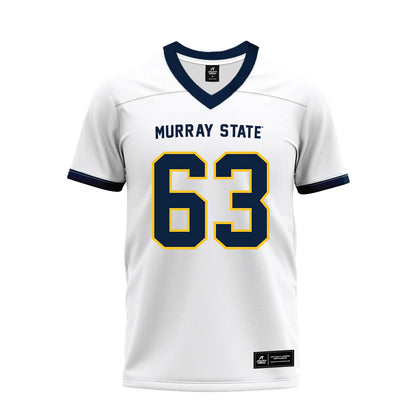 Murray State - NCAA Football : Jake Darby - White Premium Football Jersey-0