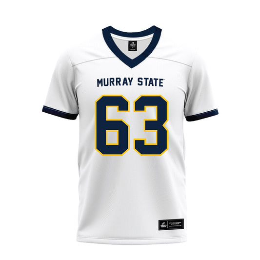 Murray State - NCAA Football : Jake Darby - White Premium Football Jersey-0
