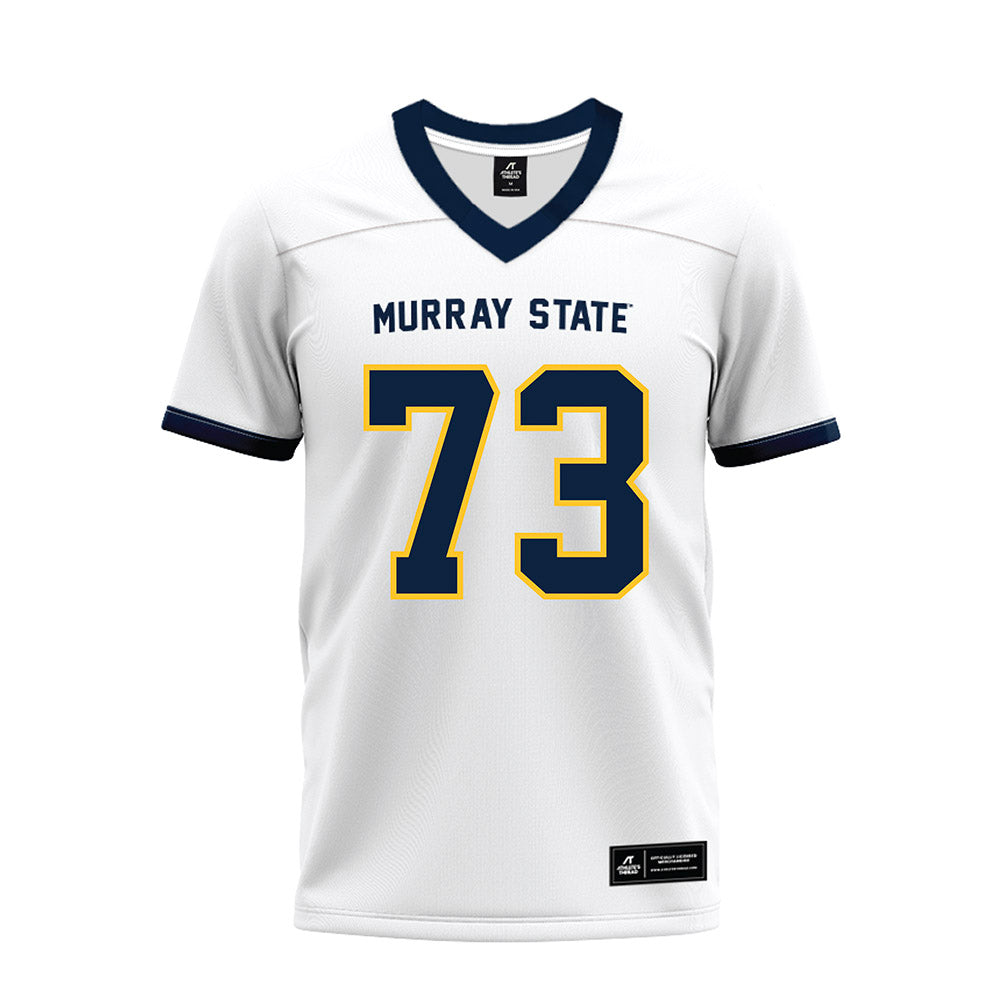 Murray State - NCAA Football : Jaheer Foucault - White Premium Football Jersey-0