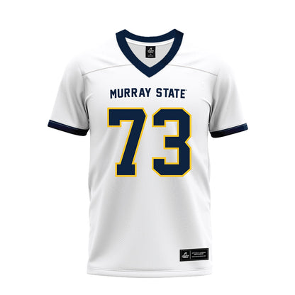 Murray State - NCAA Football : Jaheer Foucault - White Premium Football Jersey-0