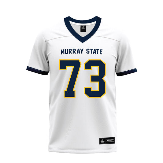 Murray State - NCAA Football : Jaheer Foucault - White Premium Football Jersey-0