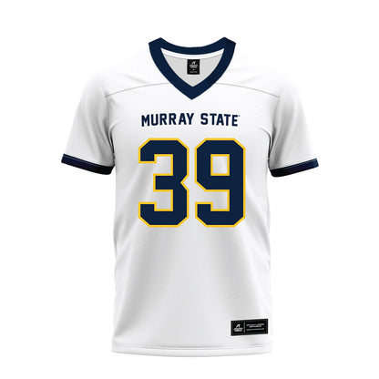 Murray State - NCAA Football : Malachi Williams - White Premium Football Jersey