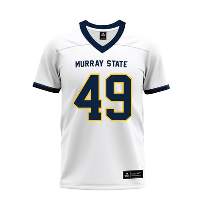 Murray State - NCAA Football : Jackson Mann - White Premium Football Jersey-0
