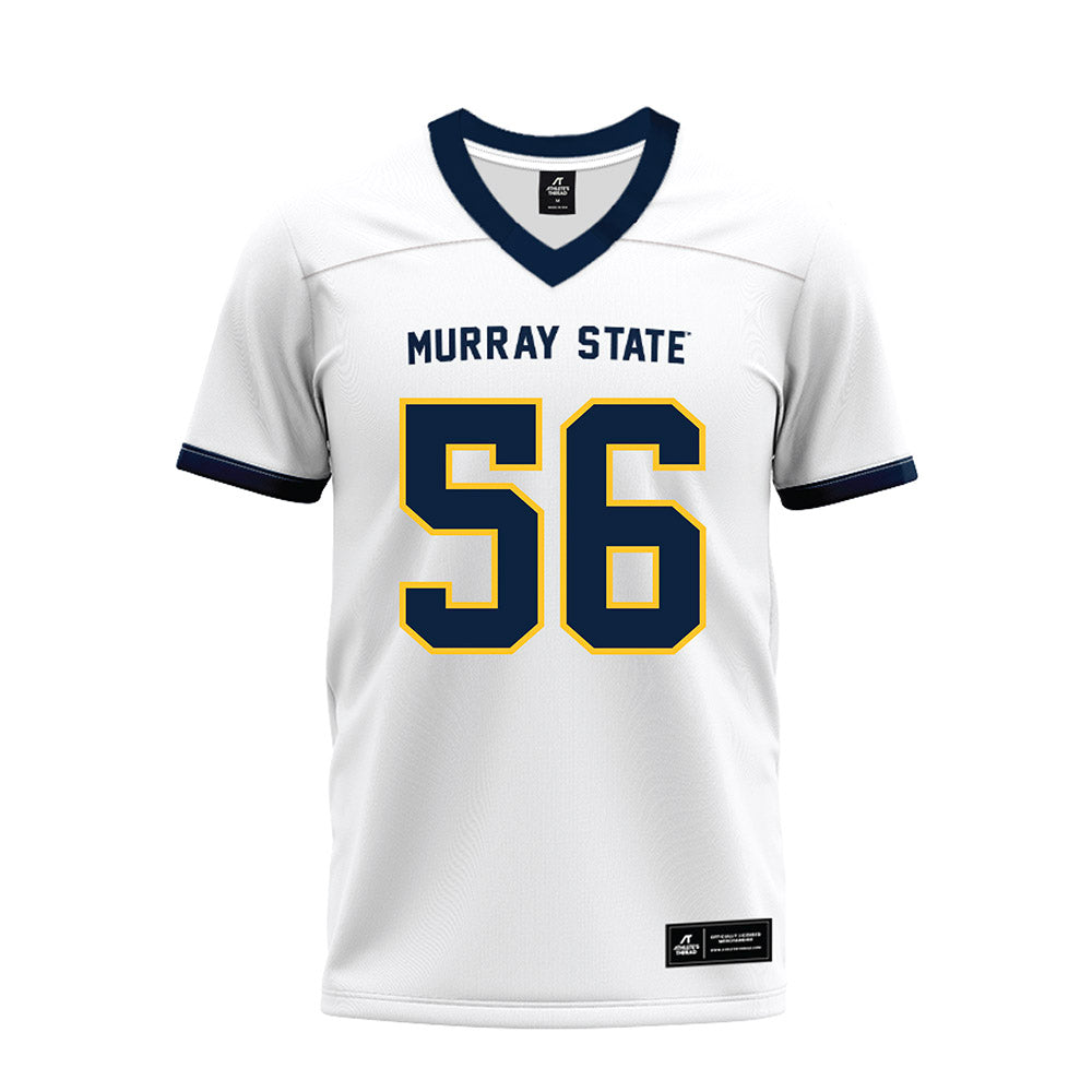 Murray State - NCAA Football : Graham McLelland - White Premium Football Jersey-0