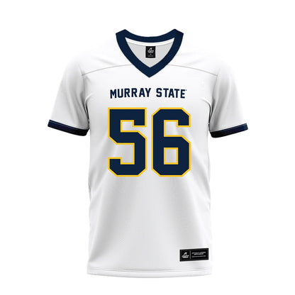 Murray State - NCAA Football : Graham McLelland - White Premium Football Jersey-0