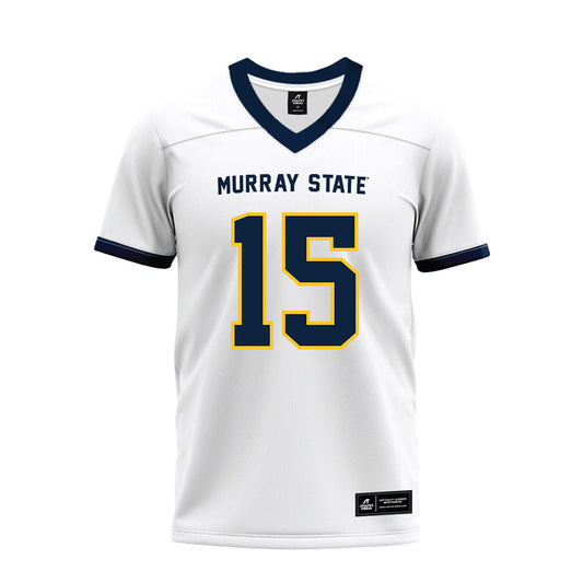 Murray State - NCAA Football : Blaze Berry - White Premium Football Jersey-0