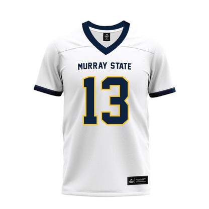 Murray State - NCAA Football : John Ford - White Premium Football Jersey-0