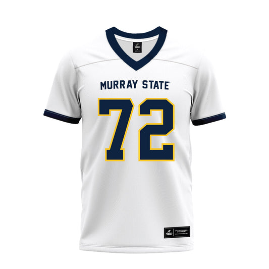 Murray State - NCAA Football : Carson Gilliland - White Premium Football Jersey-0