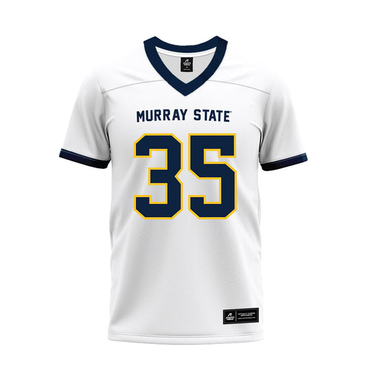 Murray State - NCAA Football : Tyler Dorn - White Premium Football Jersey-0