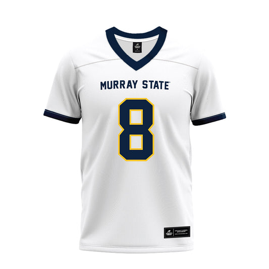 Murray State - NCAA Football : Brooks Esplin - White Premium Football Jersey-0