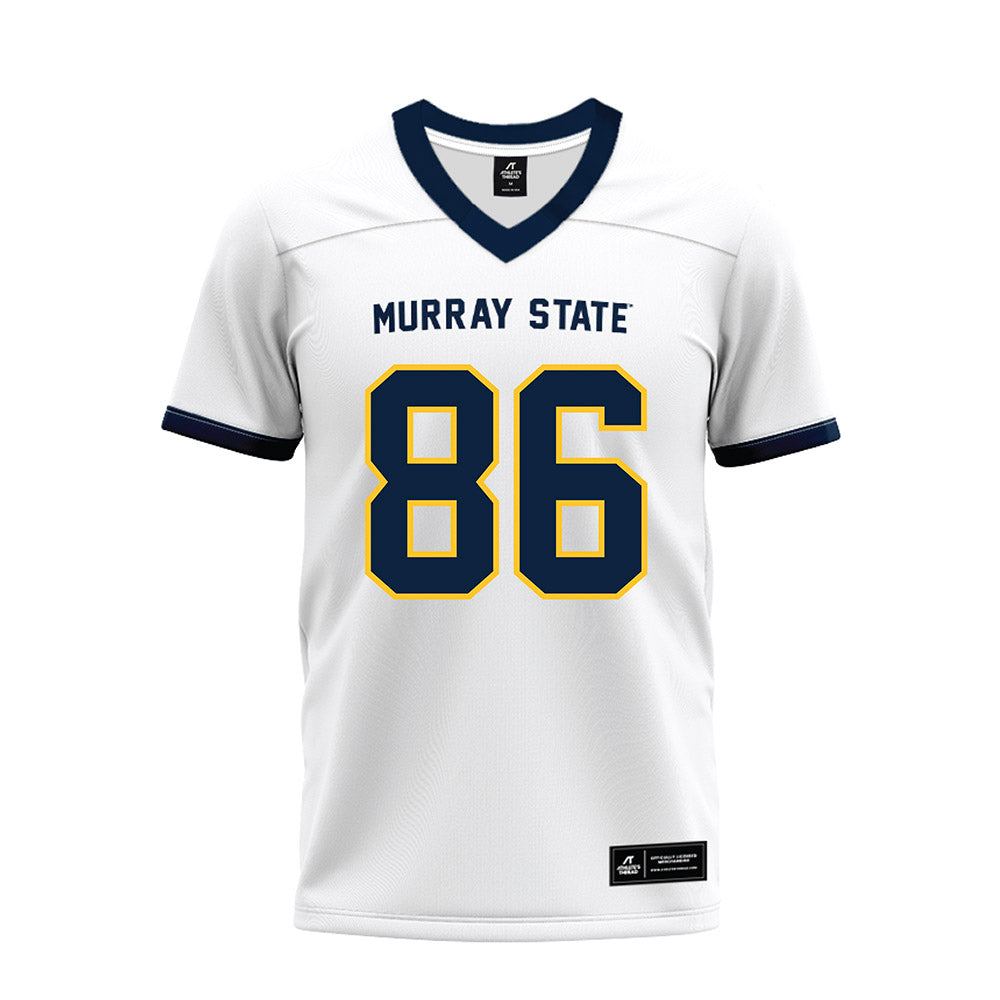 Murray State - NCAA Football : Reece Wilder - White Premium Football Jersey-0