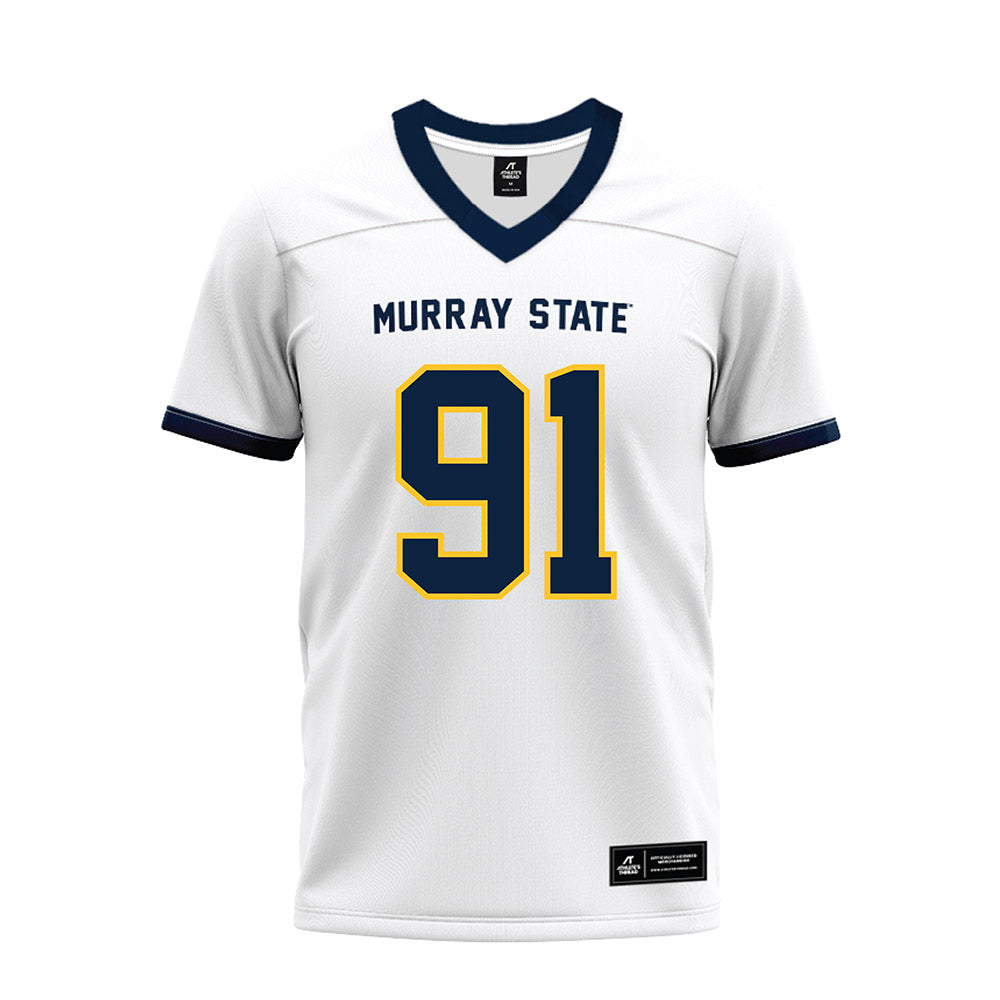 Murray State - NCAA Football : Jerome Logan Jr - White Premium Football Jersey