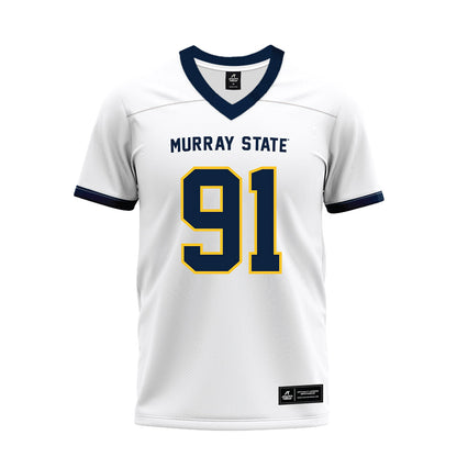 Murray State - NCAA Football : Jerome Logan Jr - White Premium Football Jersey