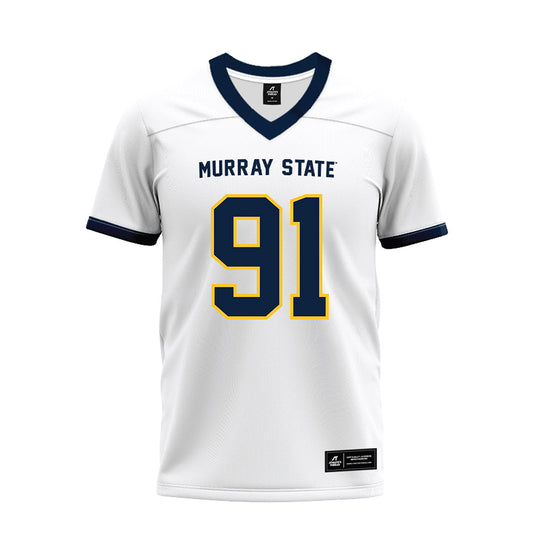 Murray State - NCAA Football : Jerome Logan Jr - White Premium Football Jersey