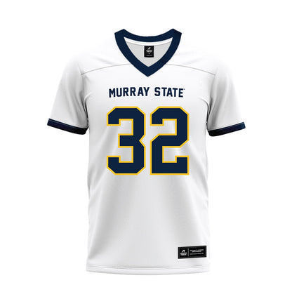 Murray State - NCAA Football : Blaize Thomas - White Premium Football Jersey-0
