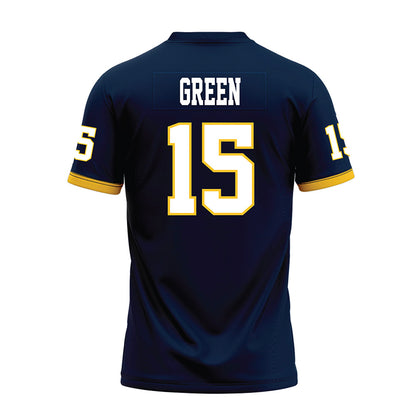 Murray State - NCAA Football : Lj Green - Navy Premium Football Jersey