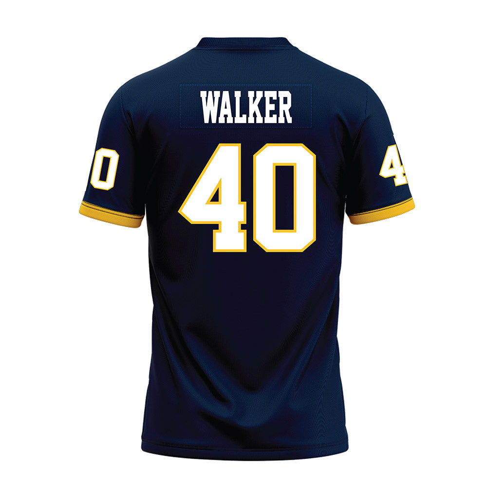 Murray State - NCAA Football : Jay Walker - Navy Premium Football Jersey-1