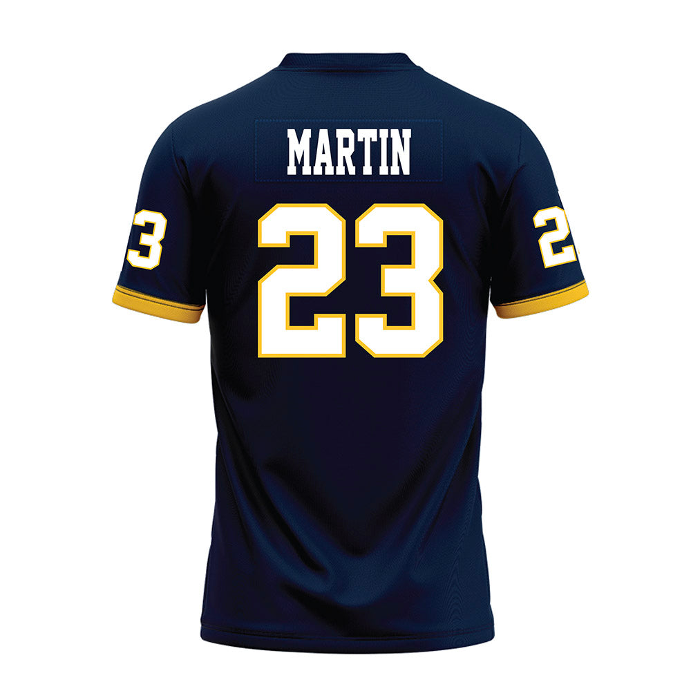 Murray State - NCAA Football : Davon Martin - Navy Premium Football Jersey