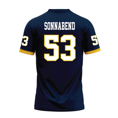 Murray State - NCAA Football : Jordan Sonnabend - Navy Premium Football Jersey