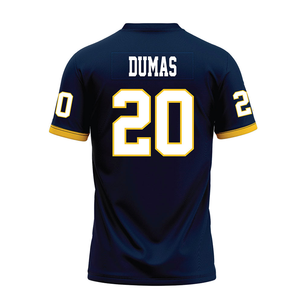 Murray State - NCAA Football : Chavaris Dumas - Navy Premium Football Jersey