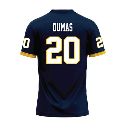 Murray State - NCAA Football : Chavaris Dumas - Navy Premium Football Jersey