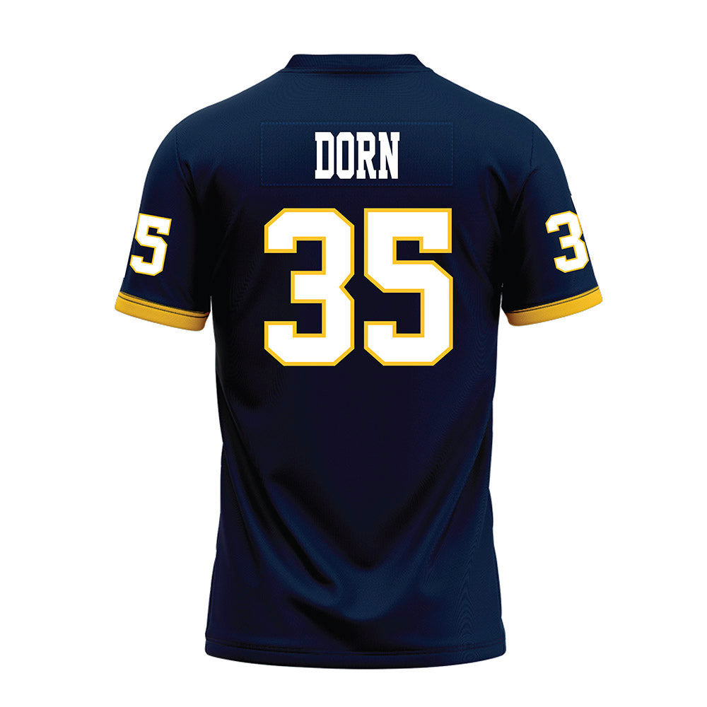 Murray State - NCAA Football : Tyler Dorn - Navy Premium Football Jersey-1