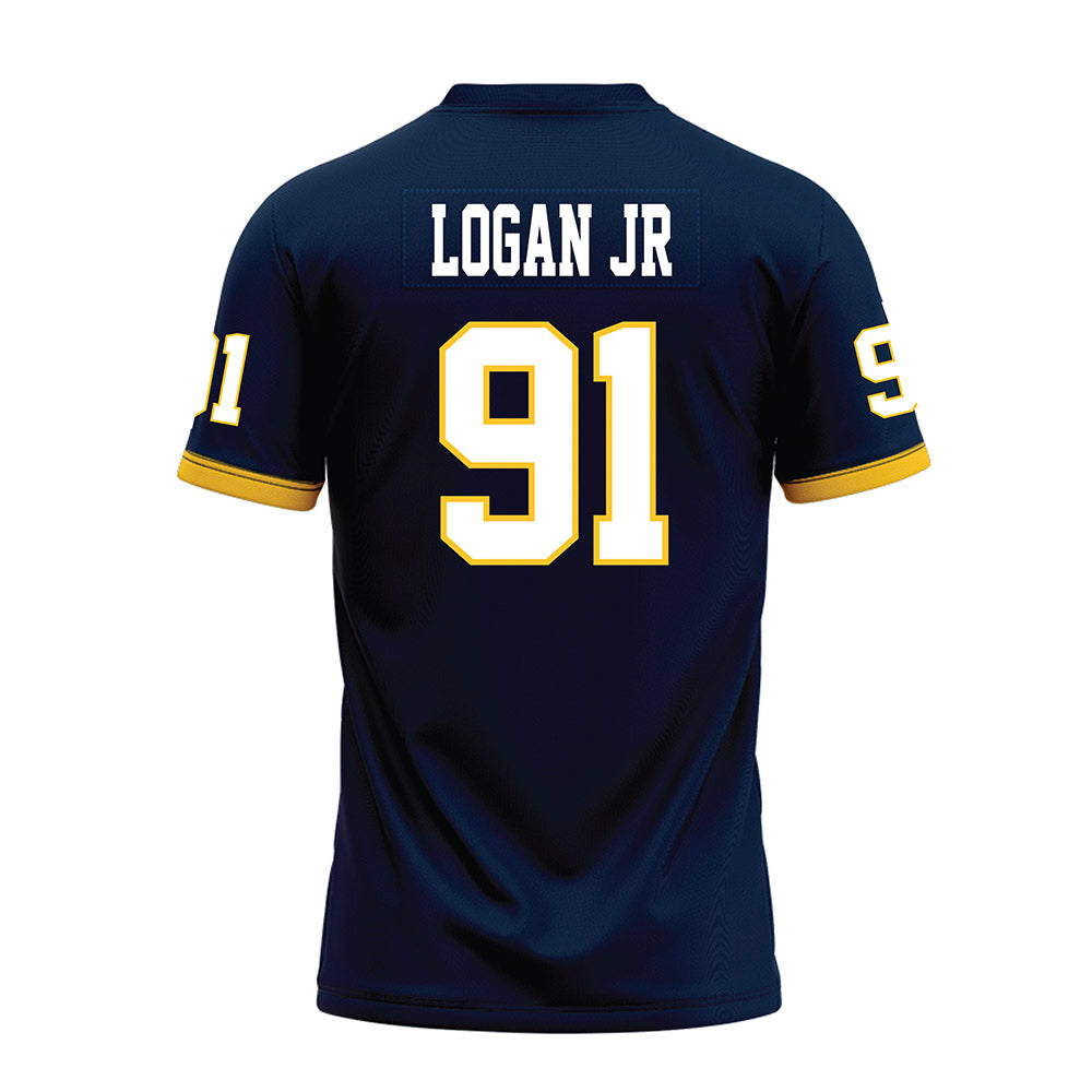 Murray State - NCAA Football : Jerome Logan Jr - Navy Premium Football Jersey