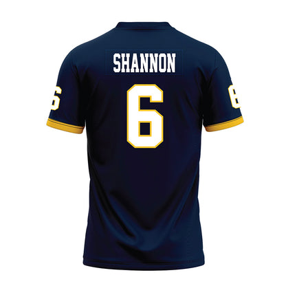 Murray State - NCAA Football : Shadon Shannon - Navy Premium Football Jersey-1