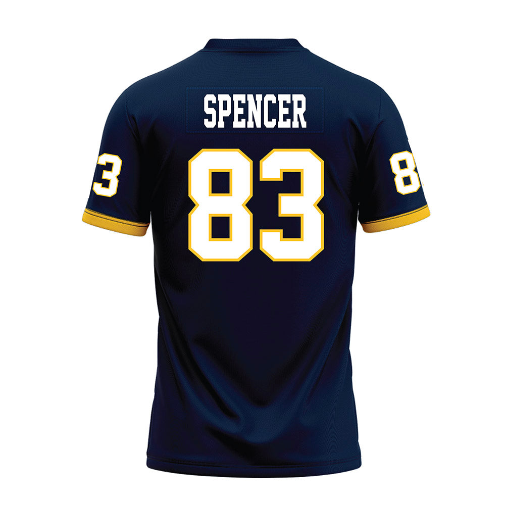 Murray State - NCAA Football : Harrison Spencer - Navy Premium Football Jersey-1