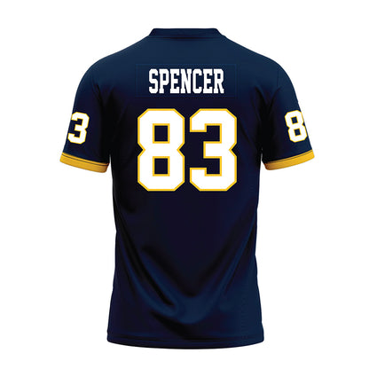 Murray State - NCAA Football : Harrison Spencer - Navy Premium Football Jersey-1