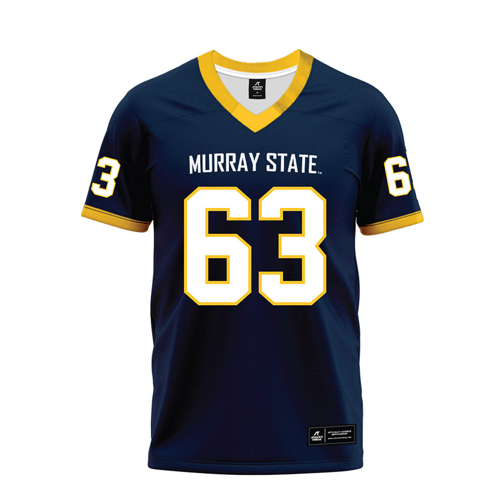 Murray State - NCAA Football : Jake Darby - Navy Premium Football Jersey-0