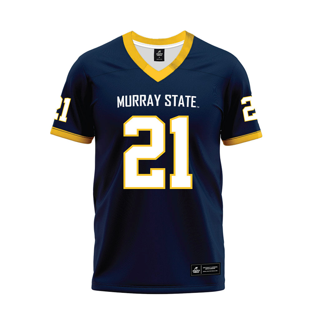 Murray State - NCAA Football : DeMarkus Boykin Jr - Navy Premium Football Jersey-0