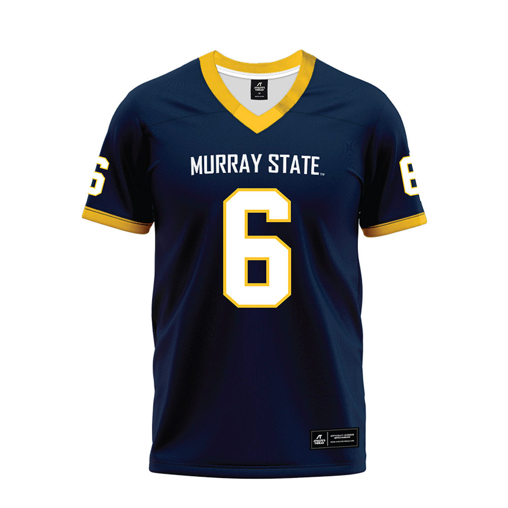 Murray State - NCAA Football : Shadon Shannon - Navy Premium Football Jersey-0