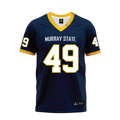 Murray State - NCAA Football : Jackson Mann - Navy Premium Football Jersey-0