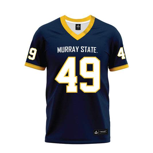 Murray State - NCAA Football : Jackson Mann - Navy Premium Football Jersey-0