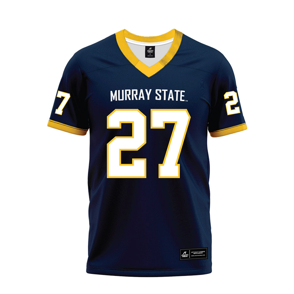 Murray State - NCAA Football : Zayden Cook - Navy Premium Football Jersey-0