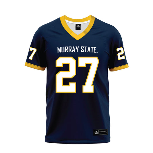 Murray State - NCAA Football : Zayden Cook - Navy Premium Football Jersey-0