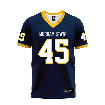 Murray State - NCAA Football : Klayton Ingram - Navy Premium Football Jersey-0