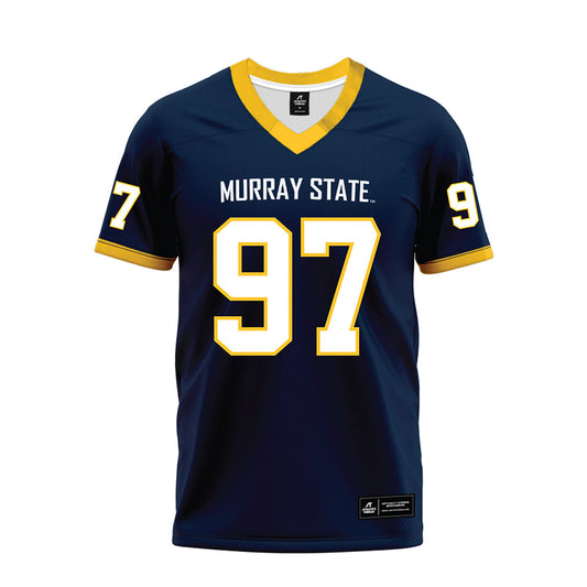 Murray State - NCAA Football : Harlem Phillips - Navy Premium Football Jersey-0