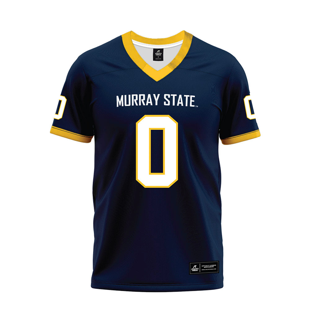 Murray State - NCAA Football : Kobe Roberts - Navy Premium Football Jersey-0