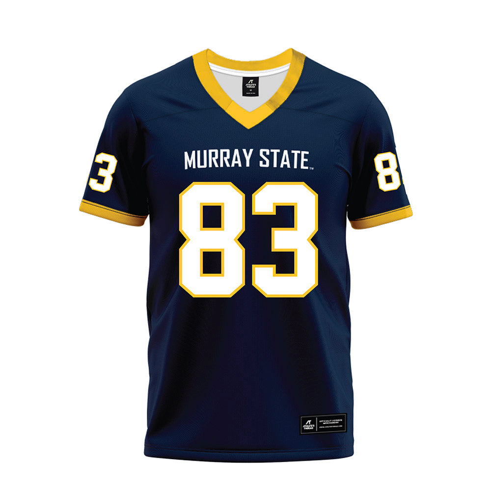Murray State - NCAA Football : Harrison Spencer - Navy Premium Football Jersey-0