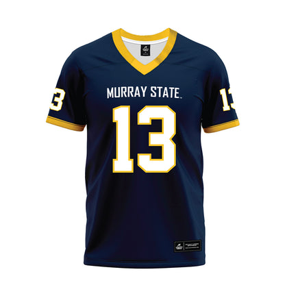Murray State - NCAA Football : John Ford - Navy Premium Football Jersey-0