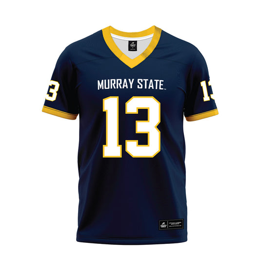 Murray State - NCAA Football : John Ford - Navy Premium Football Jersey-0
