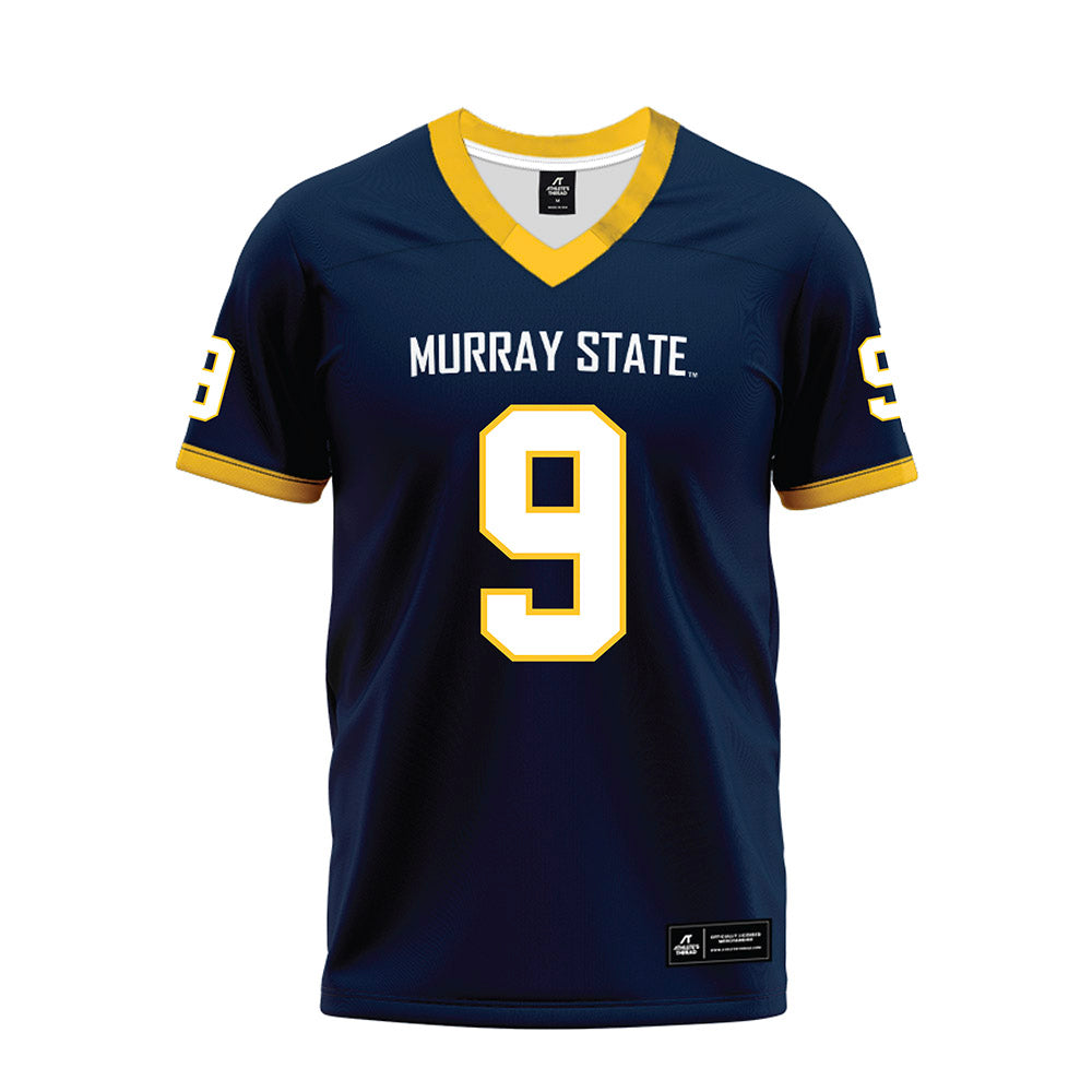 Murray State - NCAA Football : Kylan Galbreath - Navy Premium Football Jersey